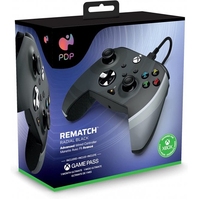 NEW PDP xbox controller R Radial Black